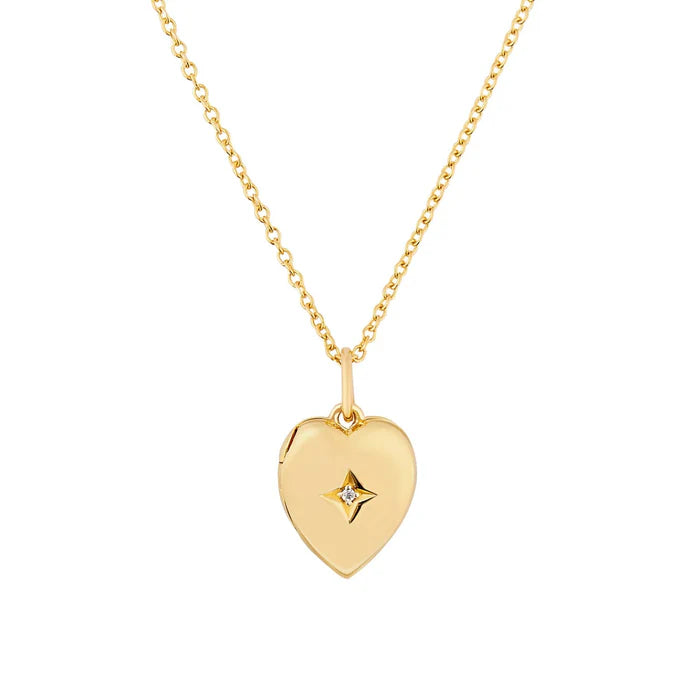 Heart Mini Locket Necklace